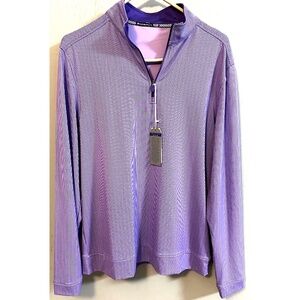 Southern Tide Mens Sz S 9239 Purple Henley Shirt NWT